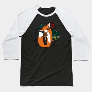 I'd rather be sleeping - cute fox napping Baseball T-Shirt